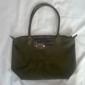 Vintage Longchamp Nylon Tote Bag